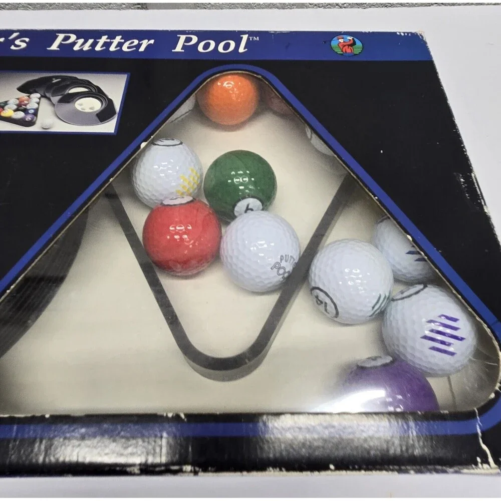 Club Champ Golfer's Putter Pool - Plays like Golf, Shoots like Pool Complete Set